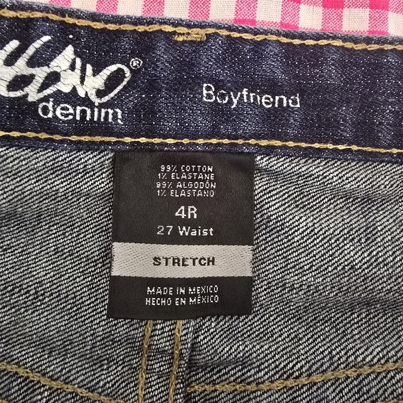 Mossimo Boyfriend Jeans Sz 4 - Picture 6 of 6